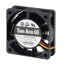 SanAce 山洋6020DC風(fēng)扇109P0612W601
