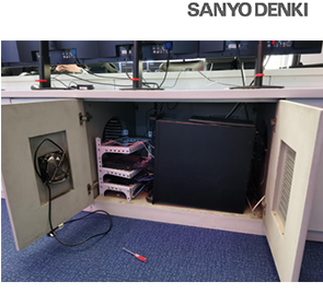 AC散熱風(fēng)扇對(duì)顯示屏干擾案例分享