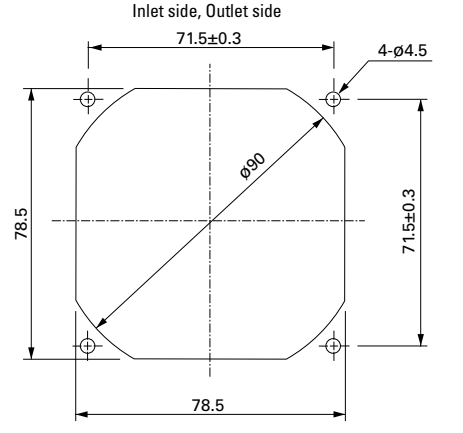 山洋軸流風扇9GA0824P4G001產(chǎn)品尺寸圖