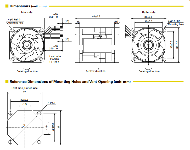 山洋軸流風(fēng)扇9CRA0312P4K03產(chǎn)品P&Q曲線