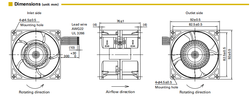 San Ace三洋散熱風扇9CRA0912P0G001雙重反轉(zhuǎn)9276小風機02