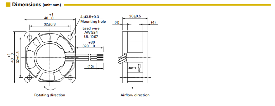 山洋SanAce 4020直流散熱風(fēng)扇 109P0405F601 三洋軸流風(fēng)扇03